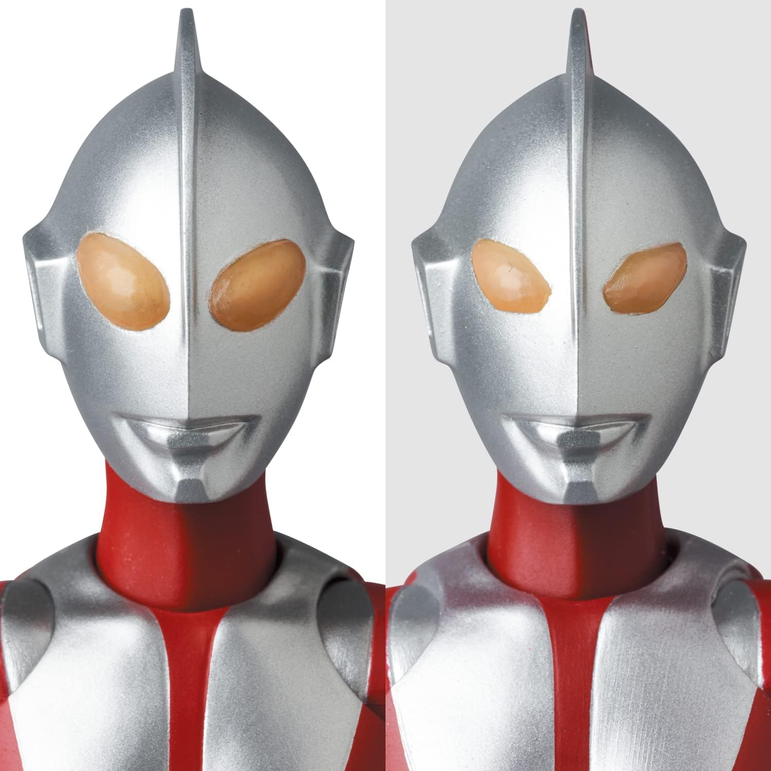 Medicom Toy MAFEX No. 207 Ultraman (Thin Ultraman Version) DX Version, Total Height Approx. 6.3 inches (160 mm), Non-Scale Painted Action Figure