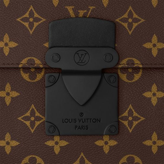LOUIS VUITTON S Lock A4 Pouch - Image 6