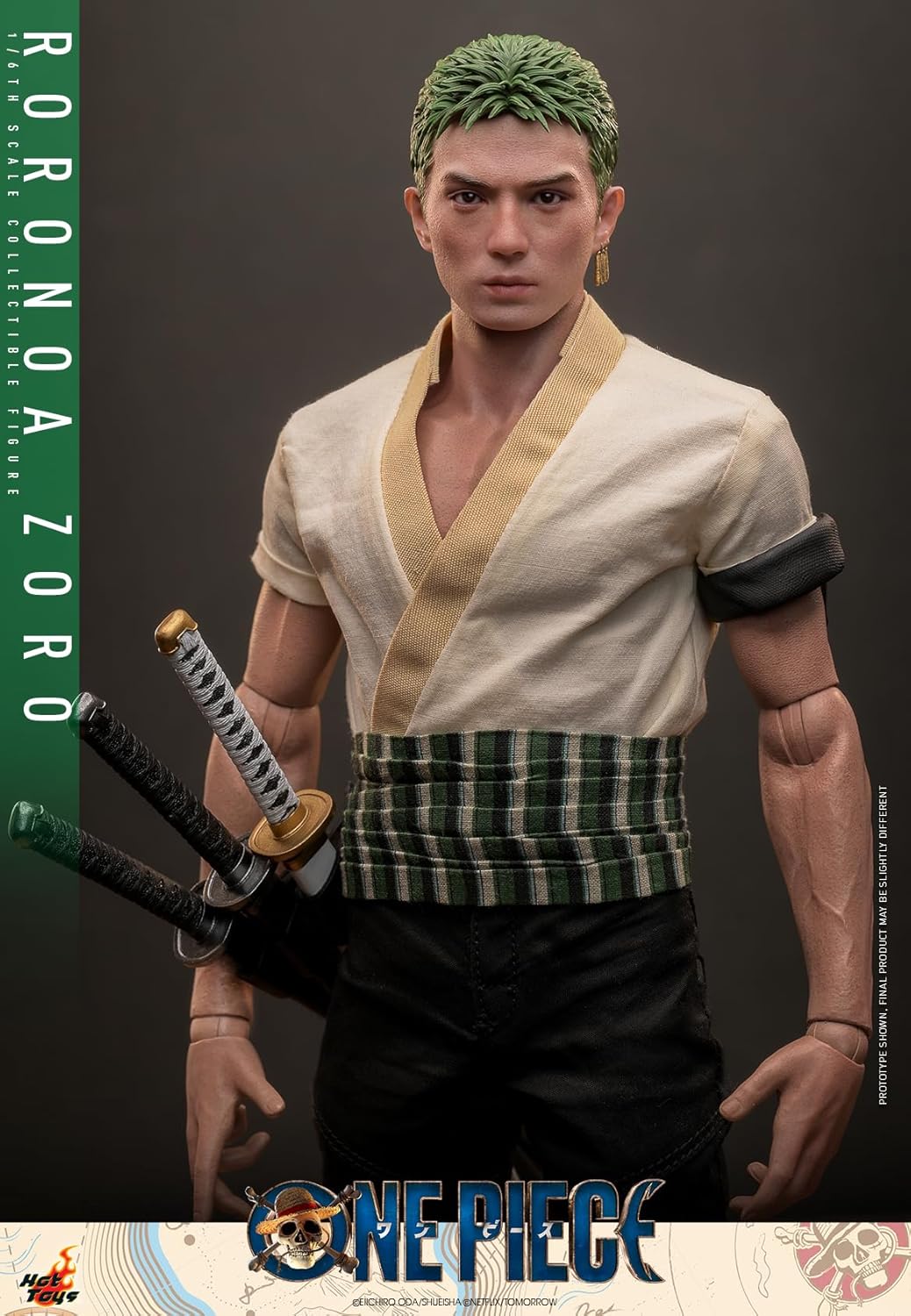 Hot Toys TV Masterpiece One Piece (Netflix) Roronoa Zoro 1/6 Scale Figure