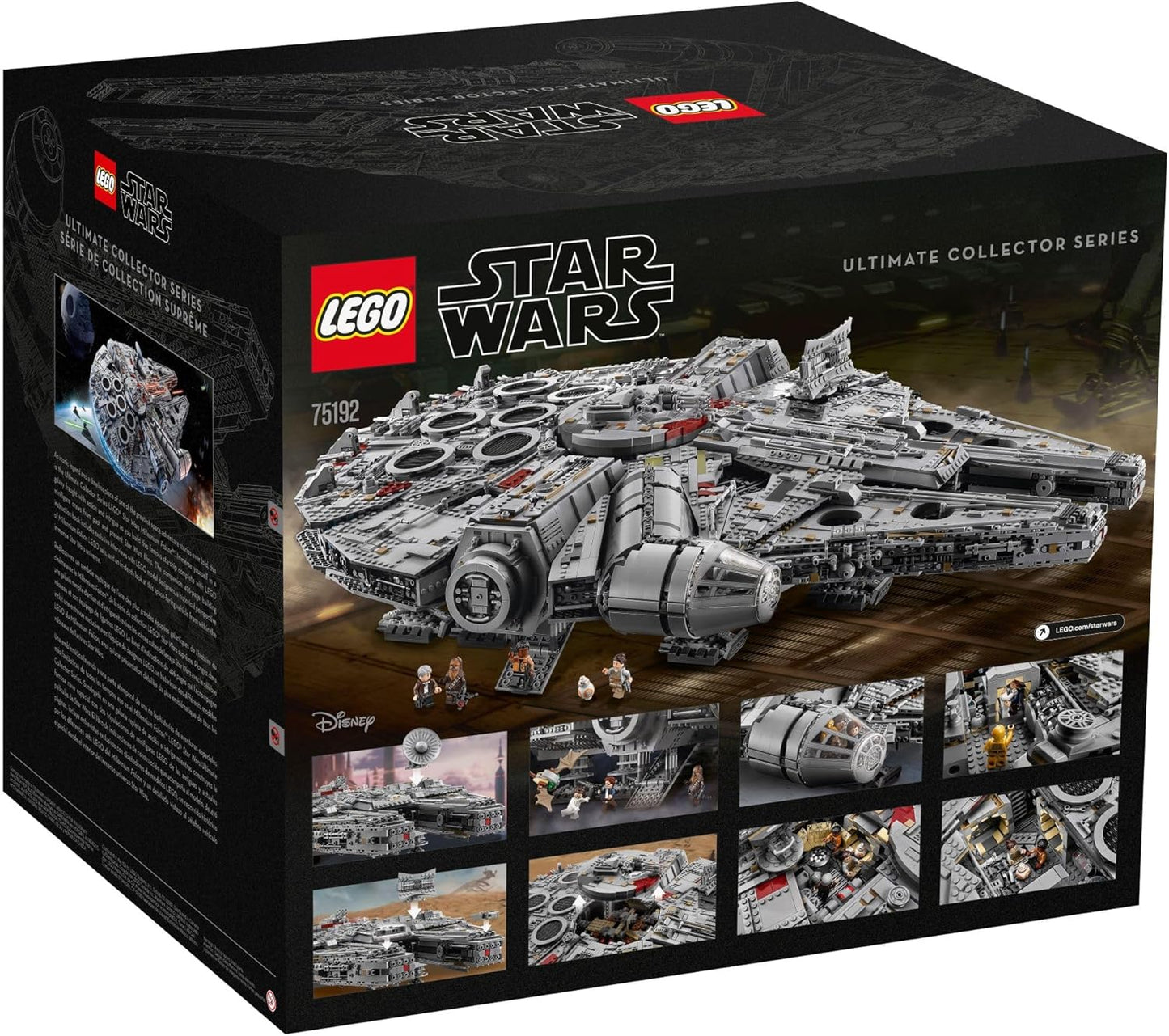 Juego de armado de LEGO Star Wars Millennium Falcon 75192 (7541 piezas)