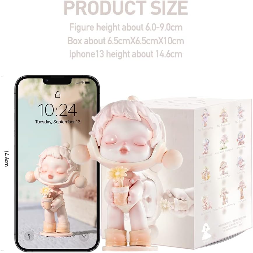 POP MART SKULLPANDA The Warmth Series, 3 Pieces, Pop-Mart Toy Plush Toy (3 Piece), Blind Box, Plastic Model, Premium Toy, Soft Vinyl, Original Character, Birthday Gift
