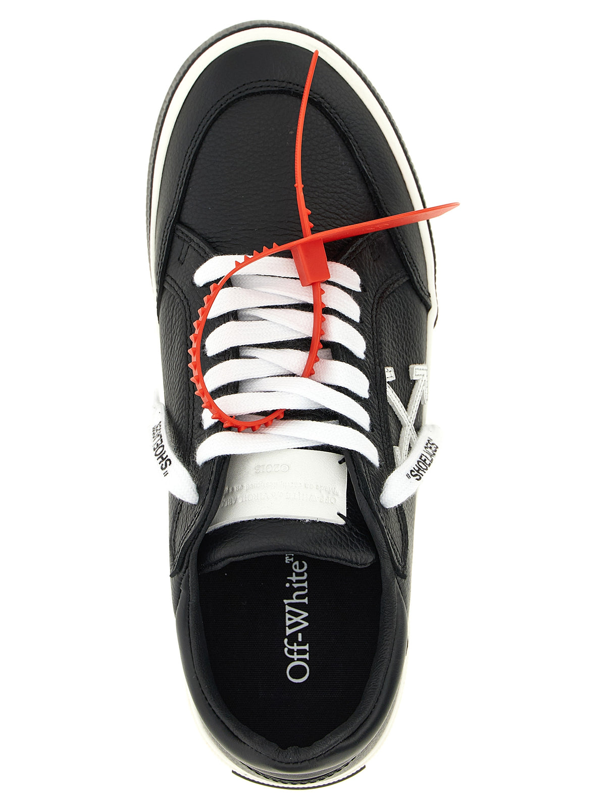 Off Off White 'New Low Vulcanized Leather' Sneakers - Image 6