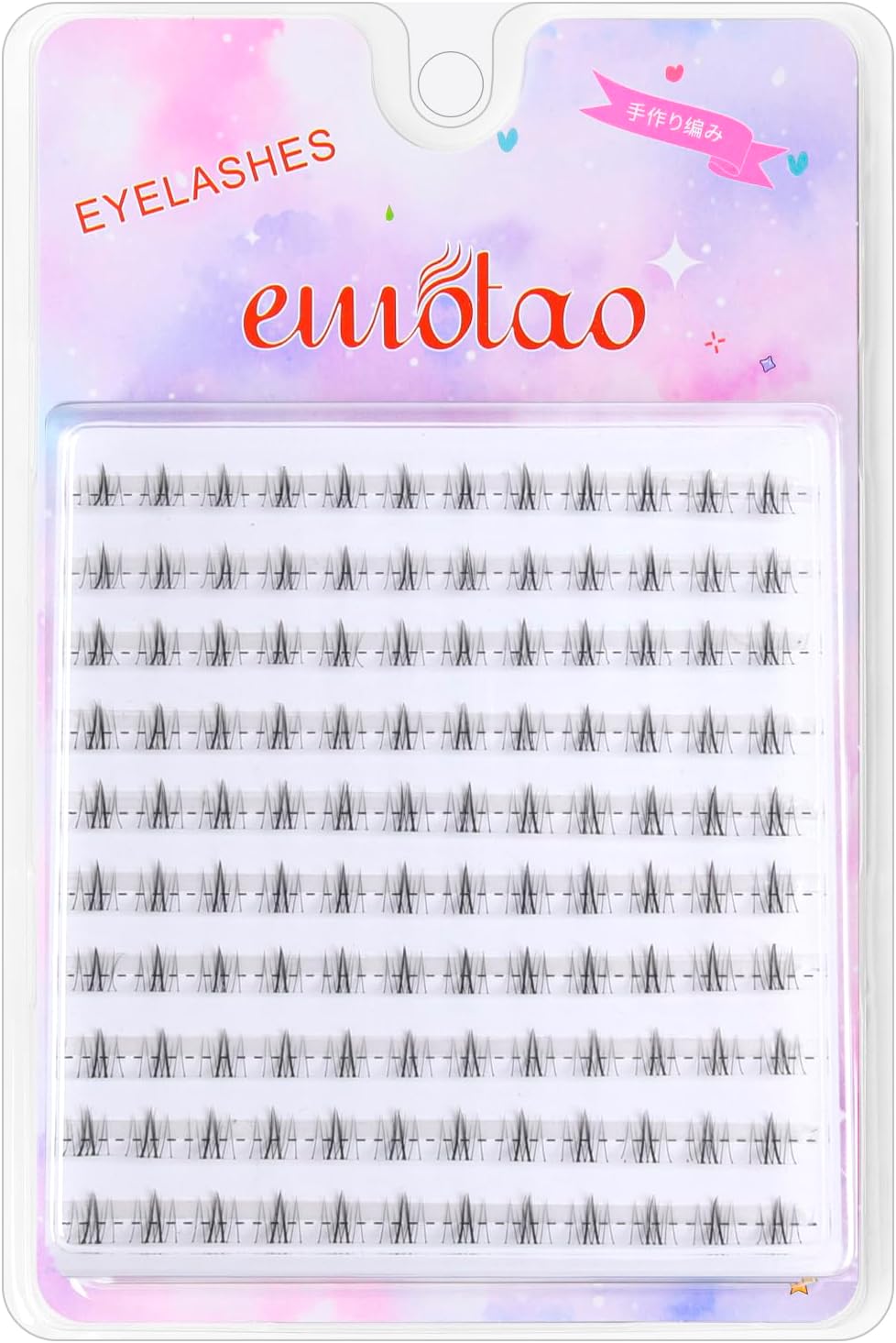 Bottom False Eyelashes, Natural False Eyelashes, For Partial, Bunch, Large Capacity, Natural, Handmade Matsueku, Self False Eyelashes