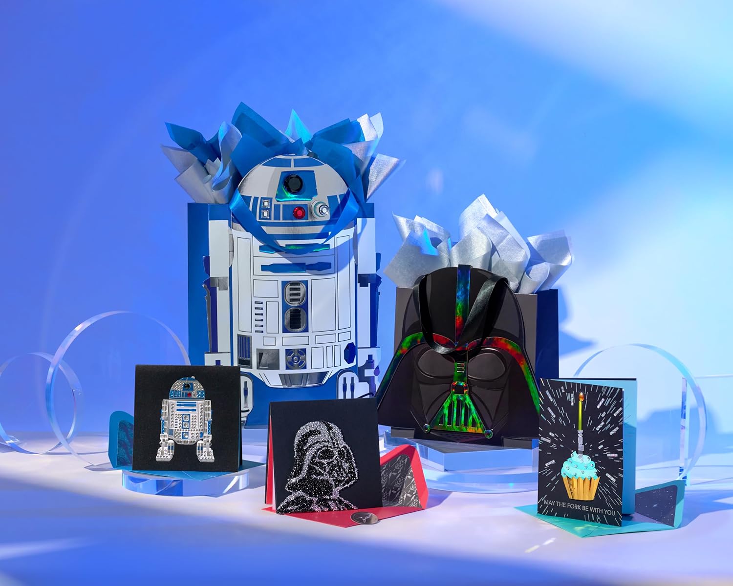 Papyrus Bolsa de regalo mediana de 8.5 pulgadas de Star Wars (Darth Vader) para cumpleaños, aniversarios y todas las ocasiones (1 bolsa)