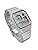Casio Standard Analog Display Digital Wristwatch, Vintage Series, A130 Series, Unisex, Overseas Model, Silver x Metallic Gray A130WE-7A, Retro