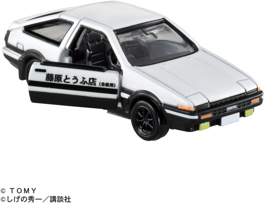 Takara Tomy Tomica Premium Unlimited 01 Initial D AE86 Trueno (Takumi Fujiwara) Mini Car Toy for Ages 6 and Up