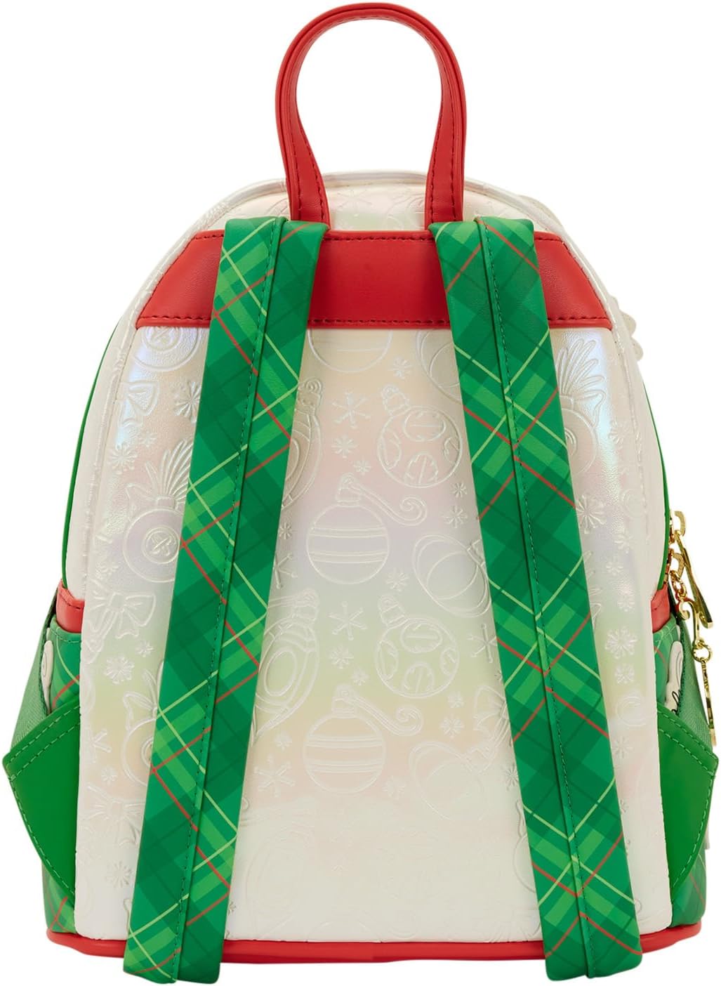 Loungefly Mini mochila navideña Lilo and Stitch de Disney