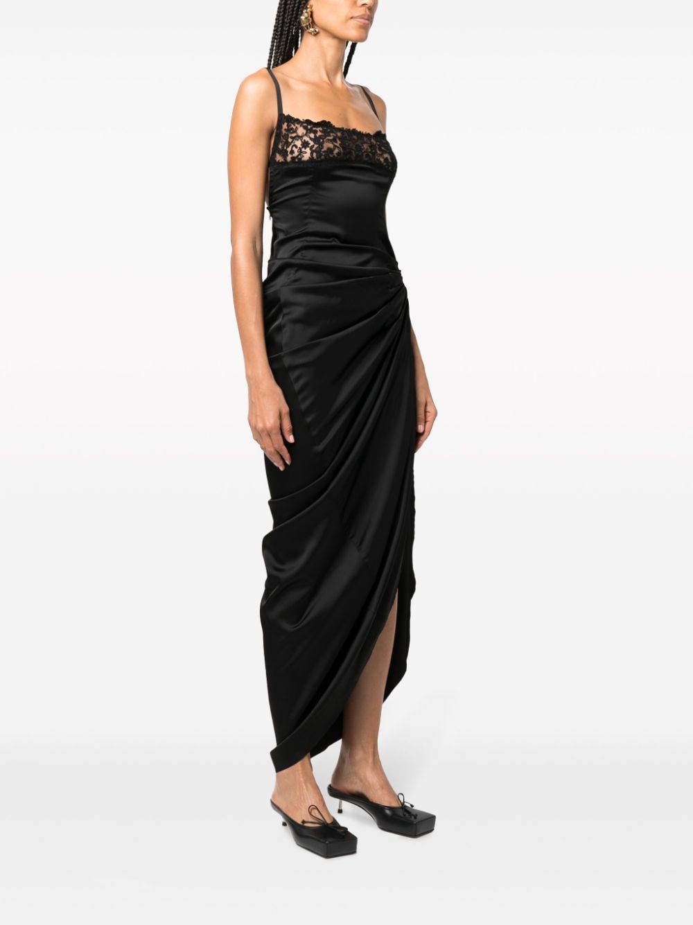 Jacquemus Jacquemus La Saudade Longue Brodée Dress - Image 6