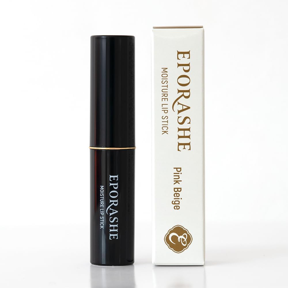 Moisture Lipstick (Pink Beige), No Additives, Prevents Rough Lips, Synthetic Fragrances, Mineral Oils, Tar Pigments, Parabens, Silicone, Petroleum Ingredients