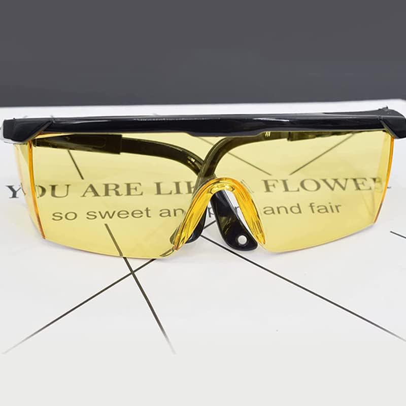 mecaponn Eyelash Goggles, Safety Glasses for Hair Removal, Eye Protection, Light Shading Sunglasses, Light Removal, 2 Pieces, Epilator Glasses, For Home Use, Glasses, Laser Hair Removal