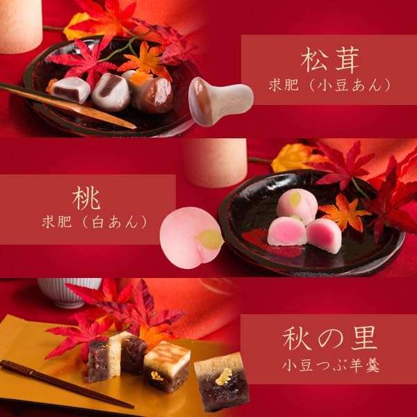 Fumizekka Sanin Japanese Sweets, Mid-Year Gift, Seasonal Limited, 4 Seasons 12 Selection, Bite-Sized Premium Japanese Sweets, Assorted (Wrapped in Furoshiki Cloth), Popular, Special Order