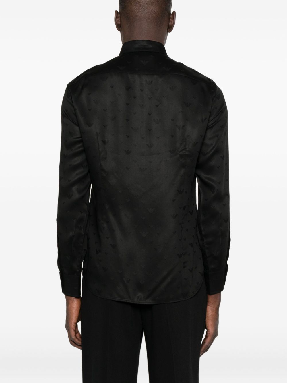 Emporio Emporio Armani Allover Logo Shird - Image 6