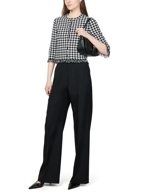 MCQUEEN Houndstooth pattern cardigan - Image 6
