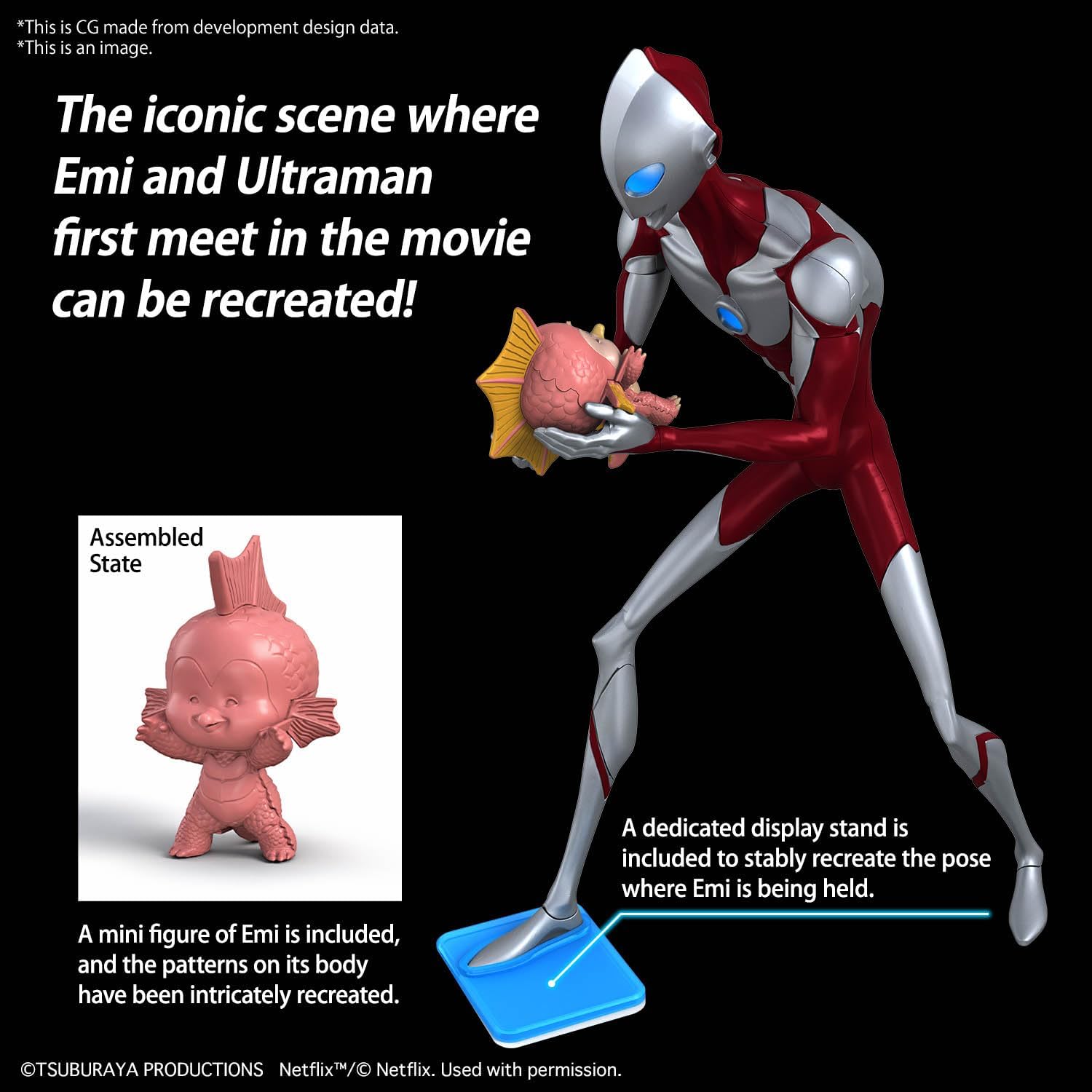 EG Energy Grade Ultraman (Ultraman: Rising) Color Coded Plastic Model