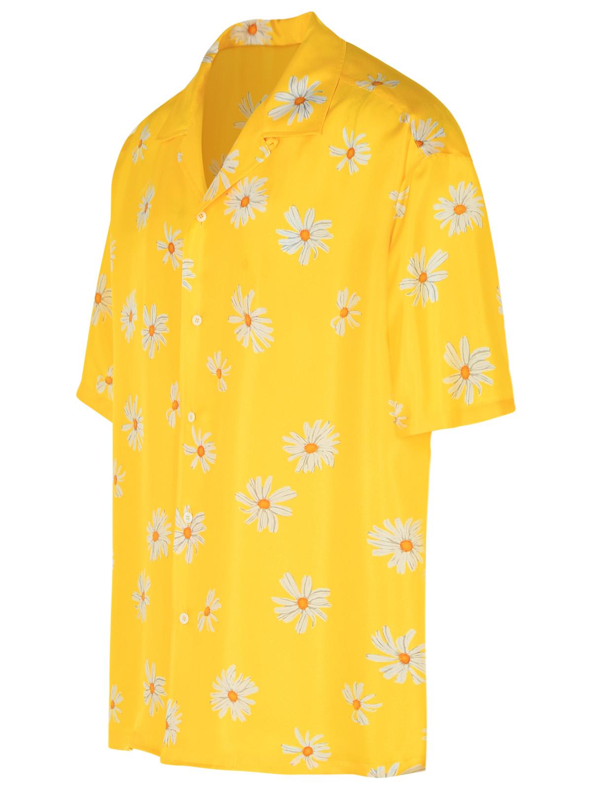 Moschino モスキーノイエローシルクシャツ - Image 6