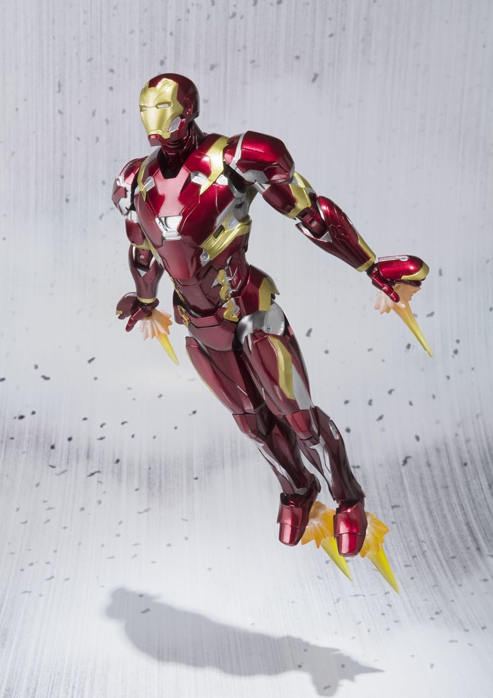 TAMASHII NATIONS S.H.フィギュアーツ キャプテン・アメリカ (シビルウォー) アイアンマン マーク46 約155mm ABS&PVC&ダイキャスト製 塗装済み可動フィギュア