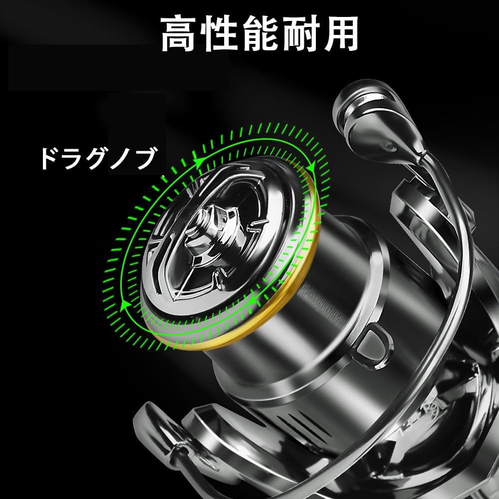 Spinning Reel, Left/Right Interchangeable Handle, Lightweight, Far-To-Toss, Fishing Freshwater Fishing, Saltwater Fishing, Aging Reel, HES1500, HES2500, HES3500, Surf Sea Bass, Sakuramas,