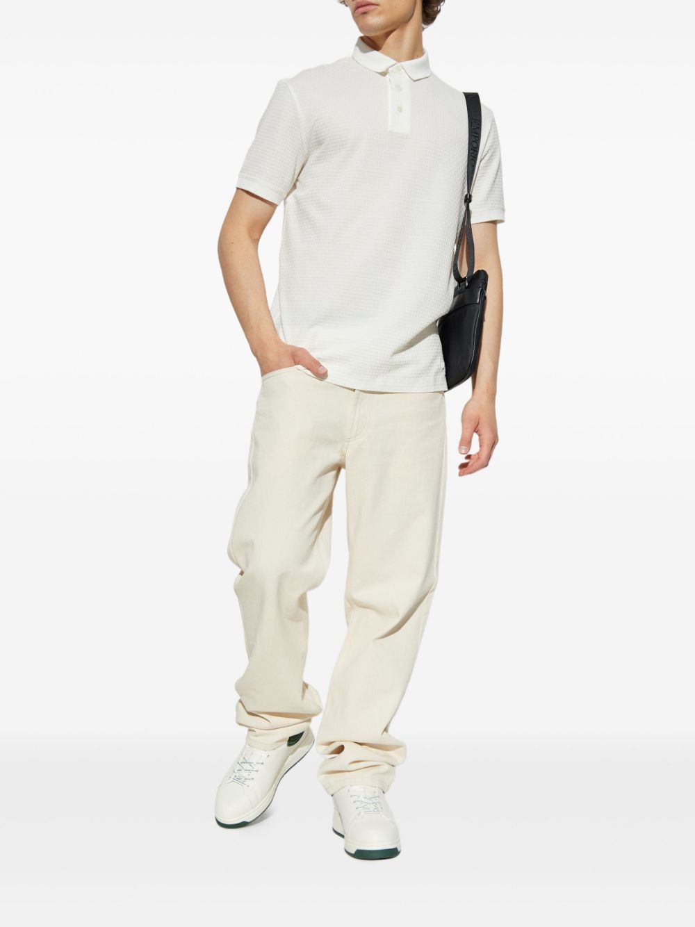 Emporio エンポリオアルマーニプリントコットンポロシャツ - Image 6