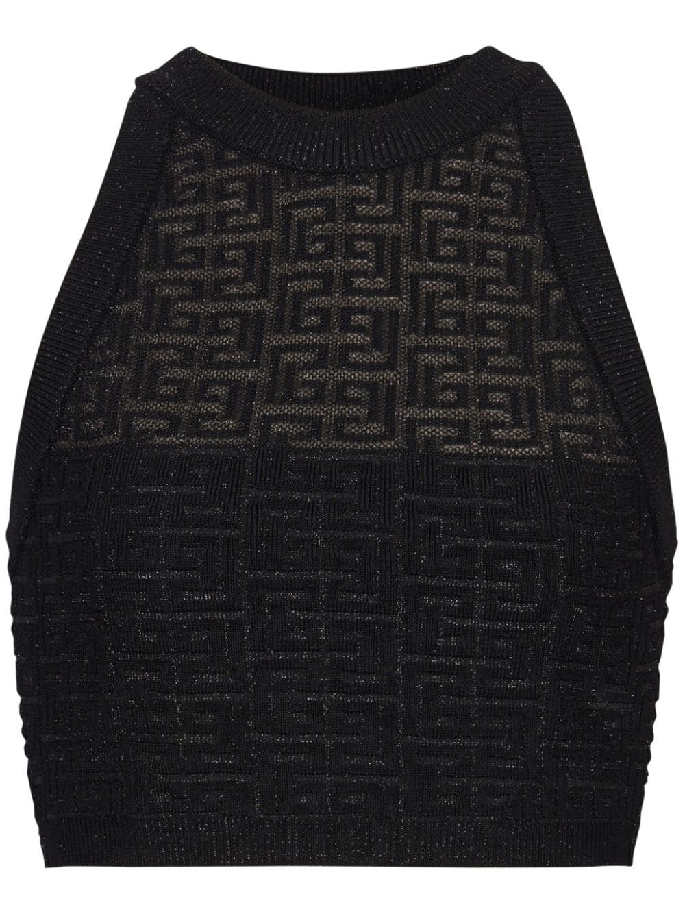 Balmain バルマンモノグラムホルターネックトップ - Image 6