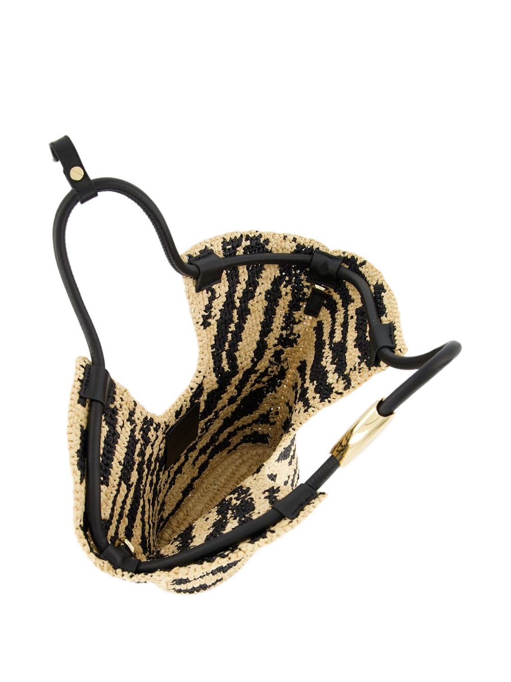 Zimmermann Zimmermann Goldentime Small Rafia Tote - Image 6