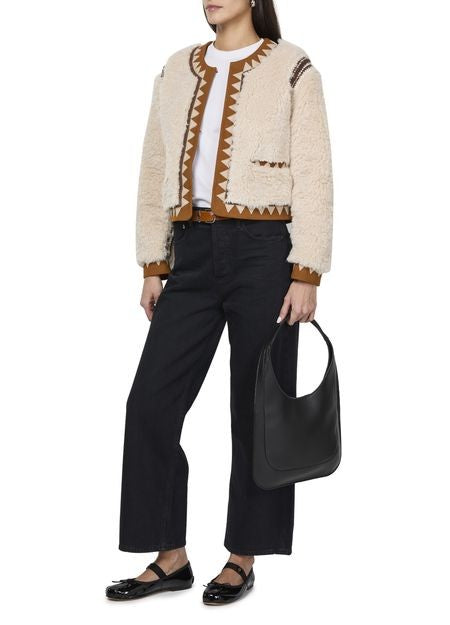 SEA NY Ginevra フェイクファー アップリケジャケット - Image 6