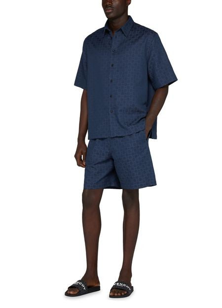 GIVENCHY シャイニー モノグラム72 デニム バミューダ ショーツ - Image 6