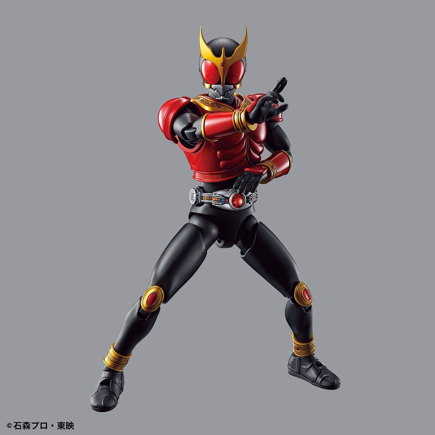 BANDAI SPIRITS Figure-Rise Standard Kamen Rider Kuuga Mighty Form Color-coded Plastic Model