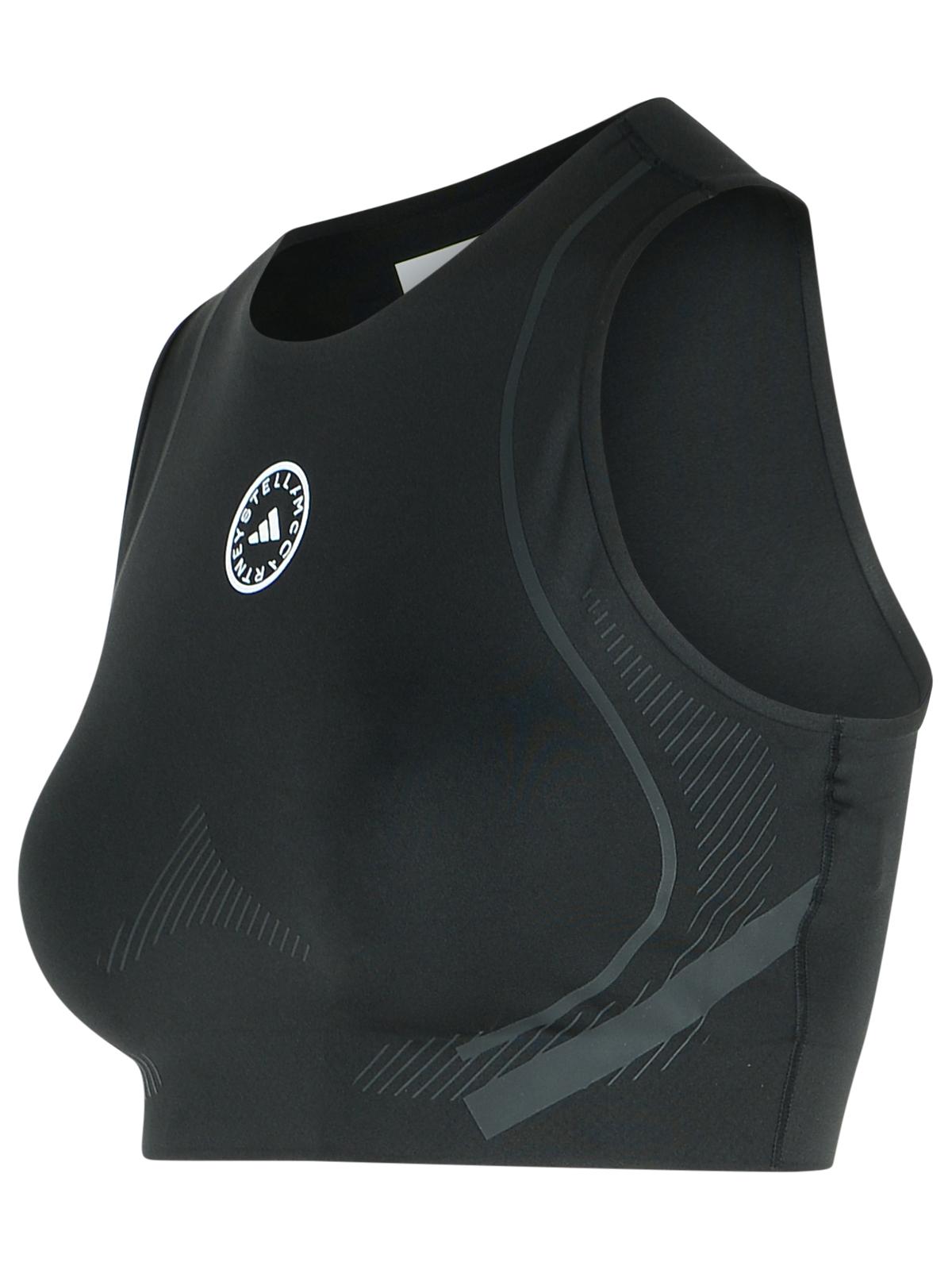 Stella Stella McCartney Black Polyester Blend Crop TopのAdidas - Image 6