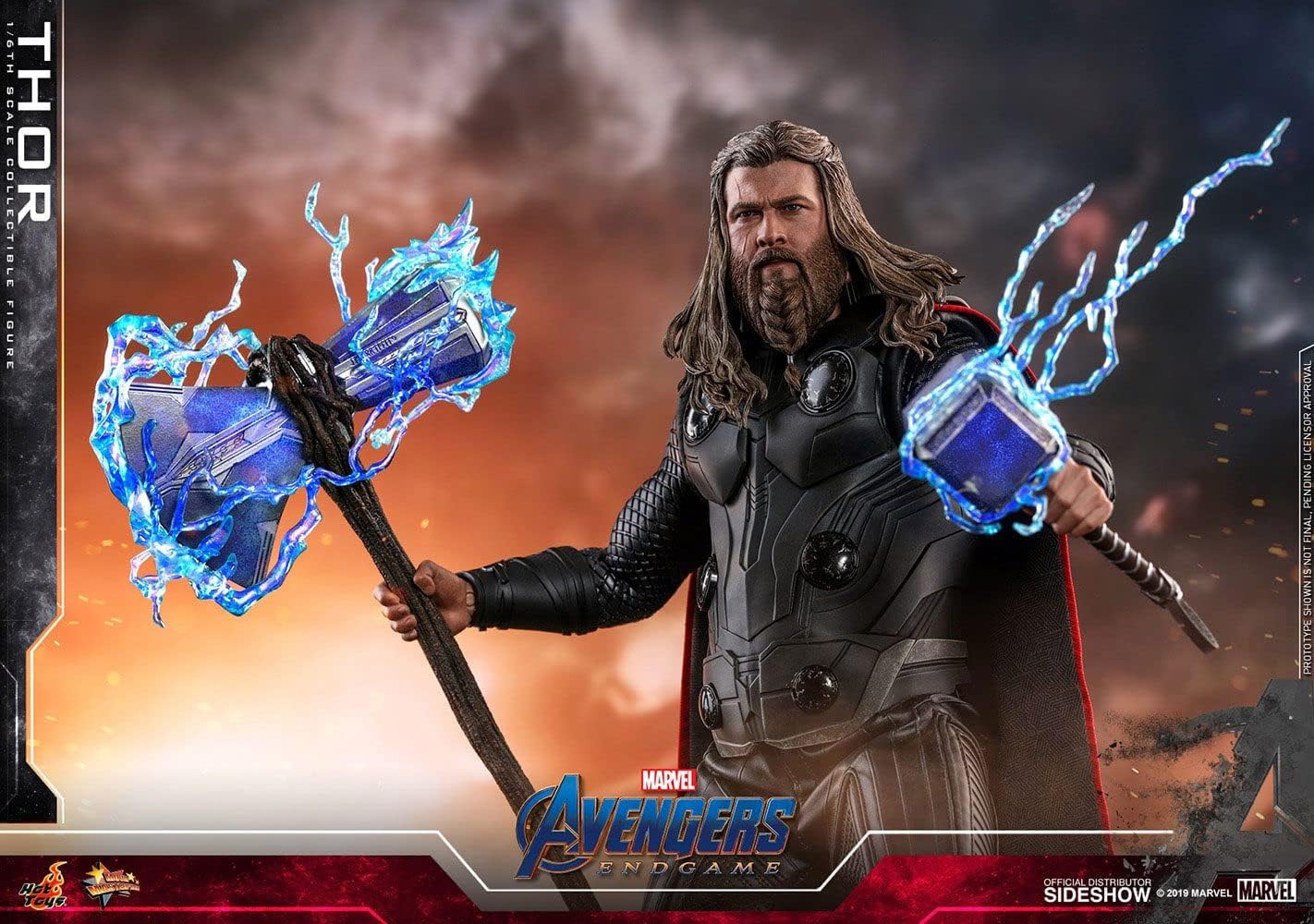 Movie Masterpiece Avengers End Game Thor 1/6 Scale Figure