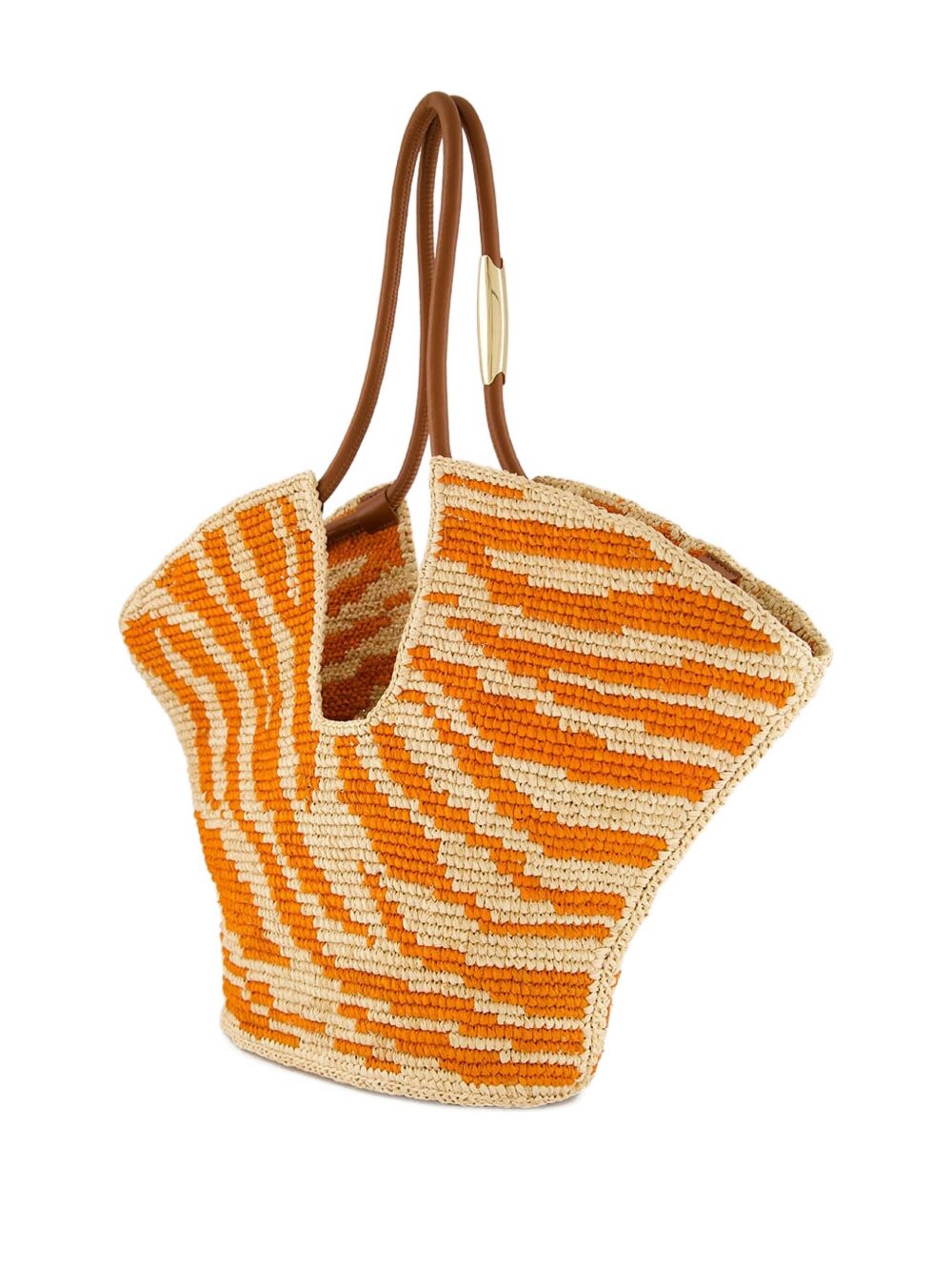 Zimmermann Zimmermann Goldentime Medium Rafia Tote - Image 6