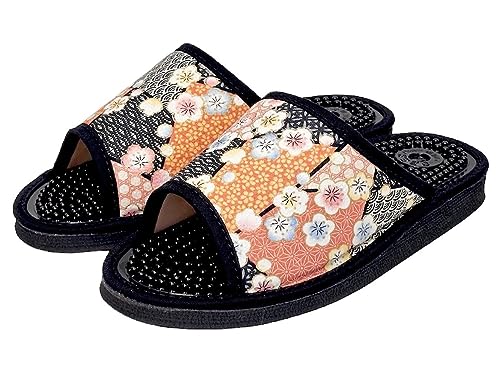 Daiming Shokai Women's Health Sandals, Japanese Pattern, Japanese Style, Slippers, Made in Japan