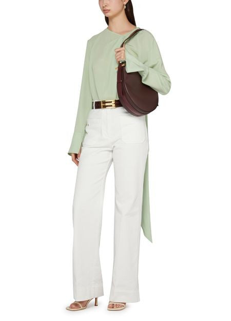 VICTORIA BECKHAM ツイストディテール スカーフトップス - Image 6