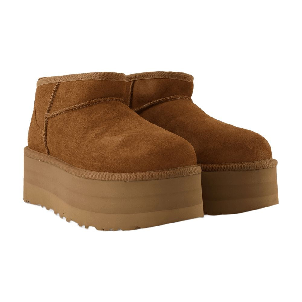 Ugg ブラウンシャーリングのクラシックマキシミニ女性 - Image 6