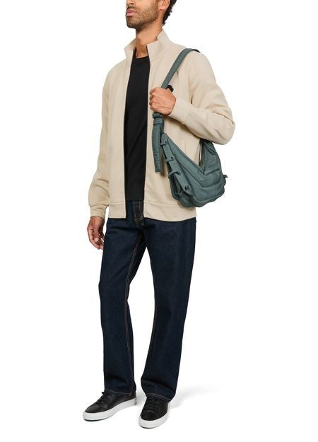 MONCLER Zip up bi-material jacket - Image 6