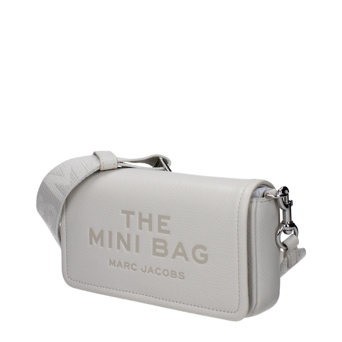 Marc マークジェイコブスショルダーバッグミニバッグ女性レザーホワイト/コットン - Image 6