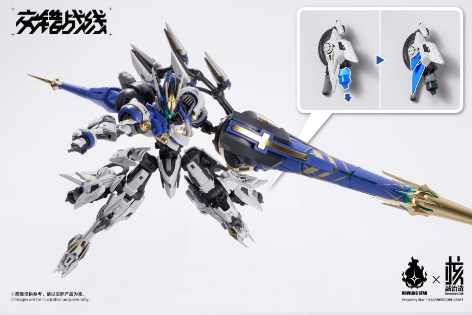 AC Nuclear Construction X Howling Star Colada Mecha Plastic Model Assembly Kit