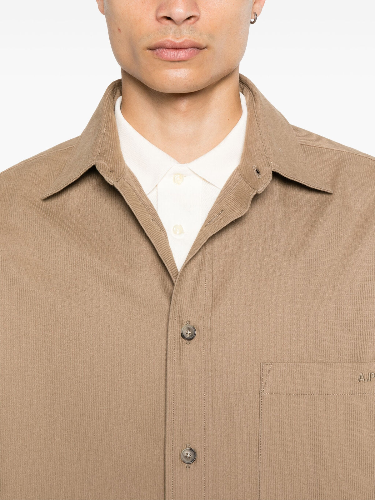 A A.P.C. Chemise Emilienロゴ - Image 6