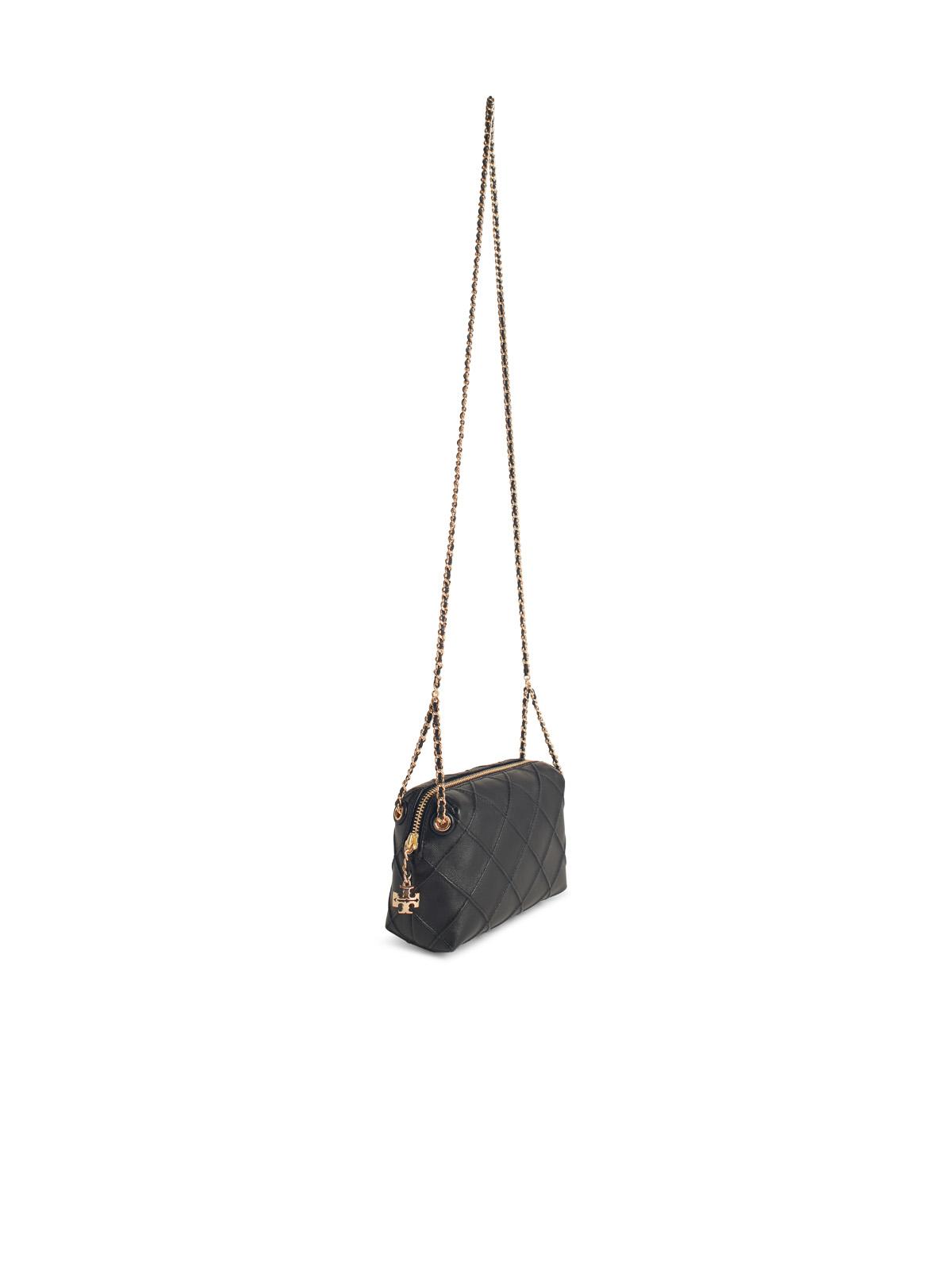 Tory Tory Burch 'Fleming' Mini Black Lear Crossbodyバッグ - Image 6