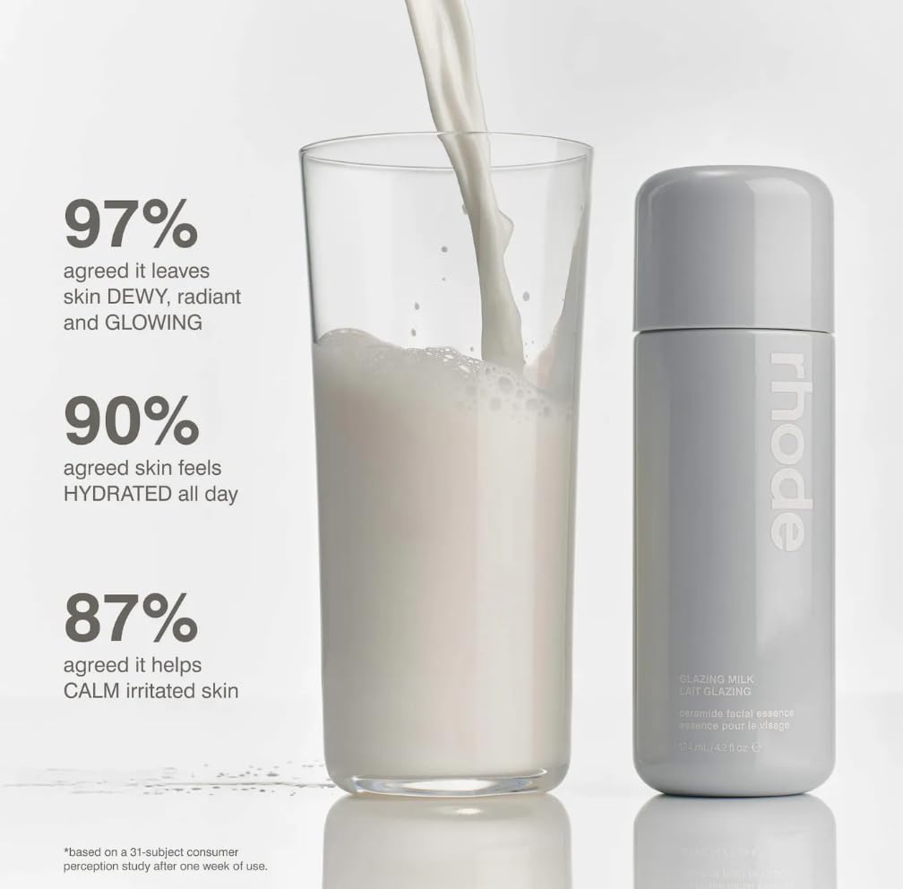 Rhode Glazing Milk Ceramide Facial Essence, Mini Size