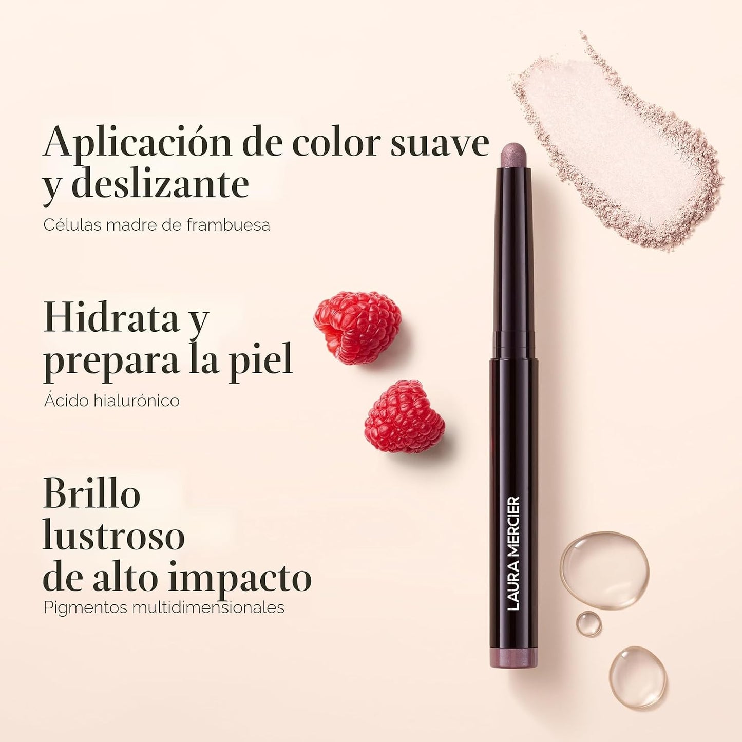 Sombra en lápiz para ojos, de Laura Mercier (Caviar Stick Eye Colour)