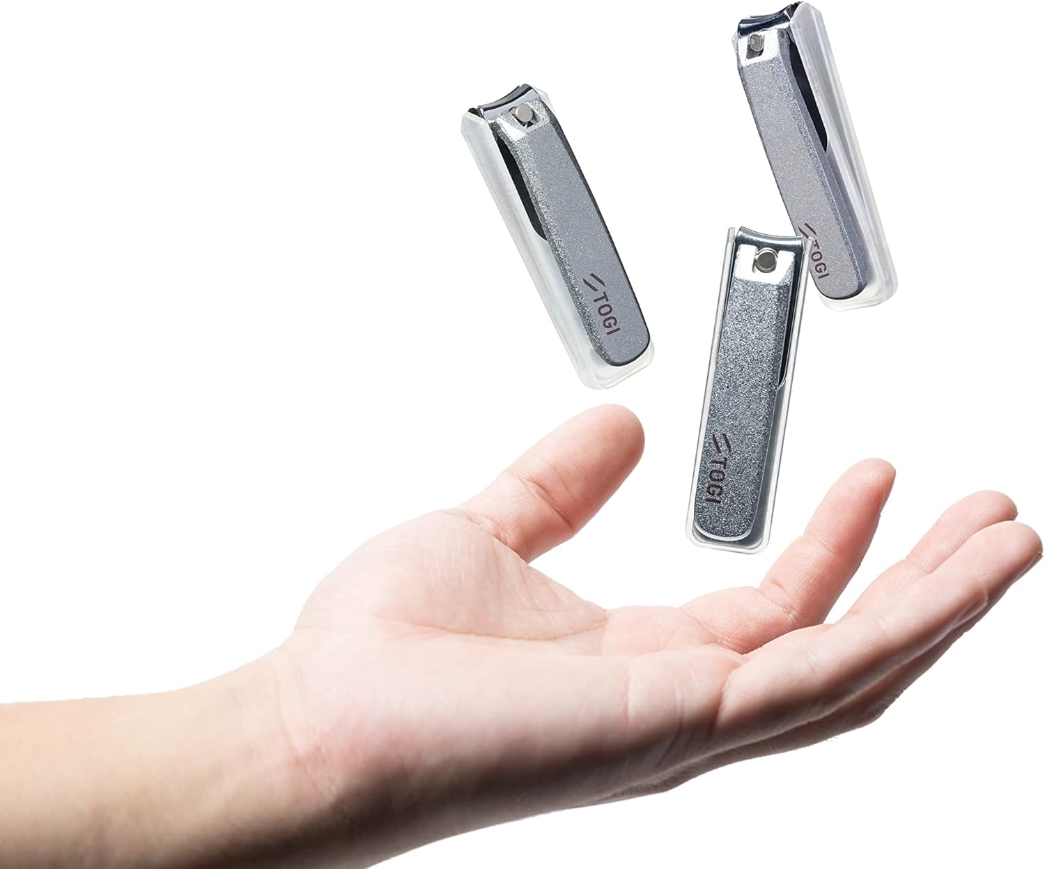 [Seki City] Nail Clippers Made in Japan Premium [Blacksmith Craftsmanship] Sharp Sharpening Like a Famous Sword Gift TOGI Silver