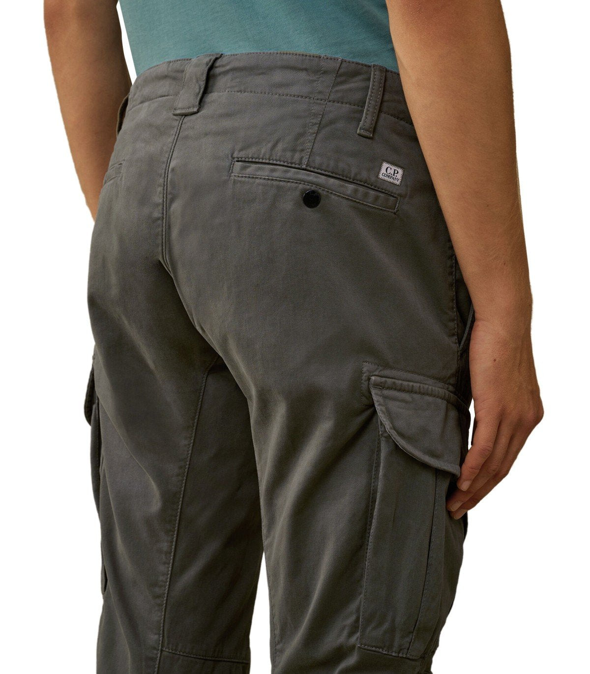 C C.P.会社のストレッチサティーンダークシャドウカーゴパンツ - Image 6