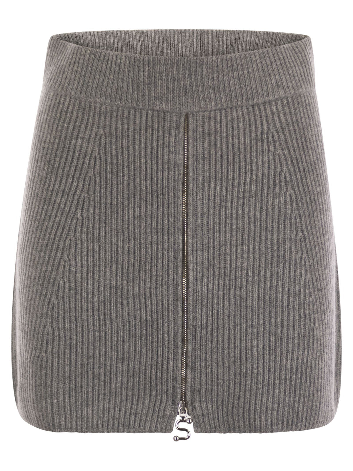 Sportmax Sportmax Refolo Wool And Cashmere Skirt - Image 6
