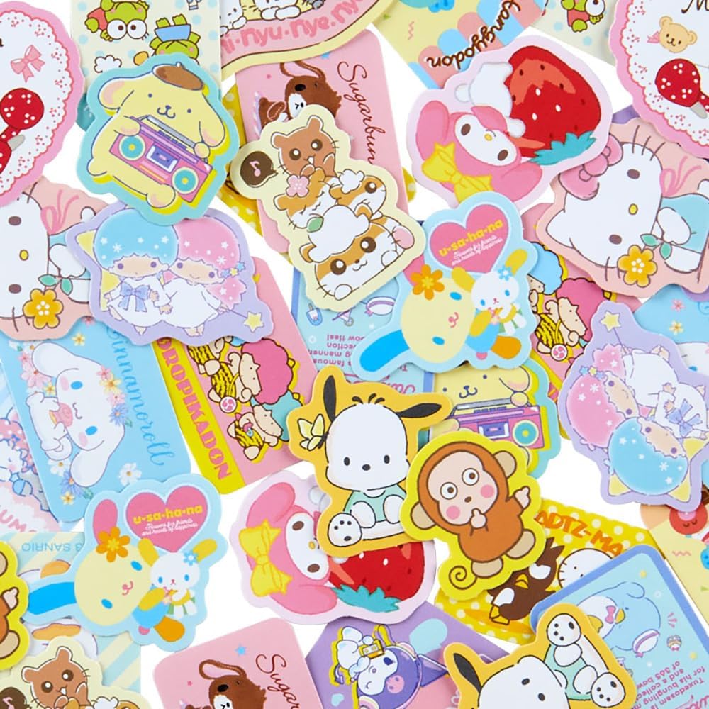 Sanrio 401650 Sanrio Characters Sticker & Case Set