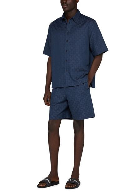GIVENCHY シャイニー モノグラム72 デニム シャツ - Image 6