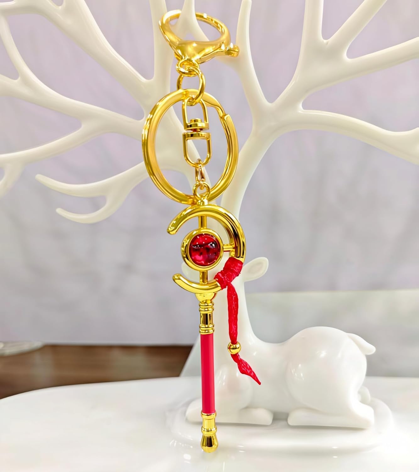 【Sizuuenn】Funeral of Freiren Freiren Magic Wand Keychain Cosplay Anime Accessory Goods School Festival Cultural Festival Festival Halloween Event Prop Photography Souvenir Gift Ⅱ