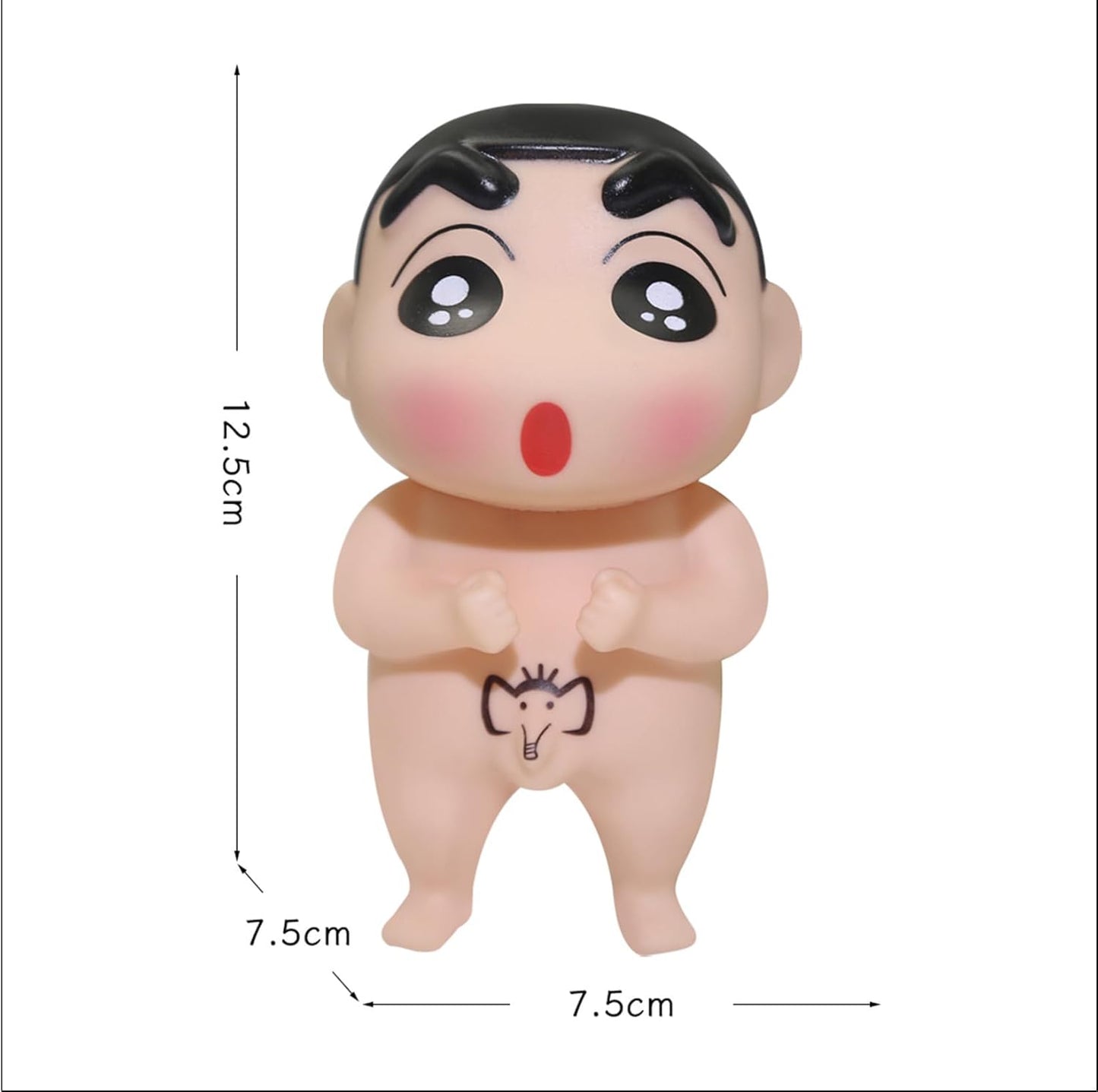 Crayon Shin-chan Bedside Light, Anime Goods, Night, Cartoon, Cute, Stylish, Brightness Adjustable, Desktop Figurine, Bedside Stand, Interior, Birthday Gift