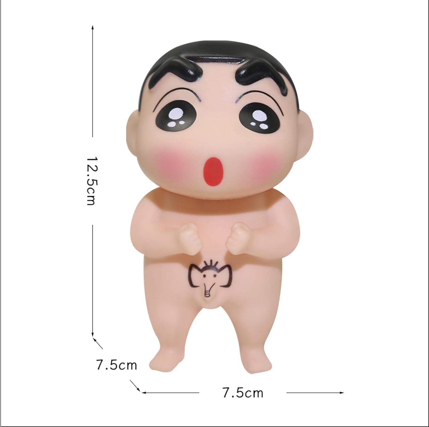 Crayon Shin-chan Bedside Light, Anime Goods, Night, Cartoon, Cute, Stylish, Brightness Adjustable, Desktop Figurine, Bedside Stand, Interior, Birthday Gift