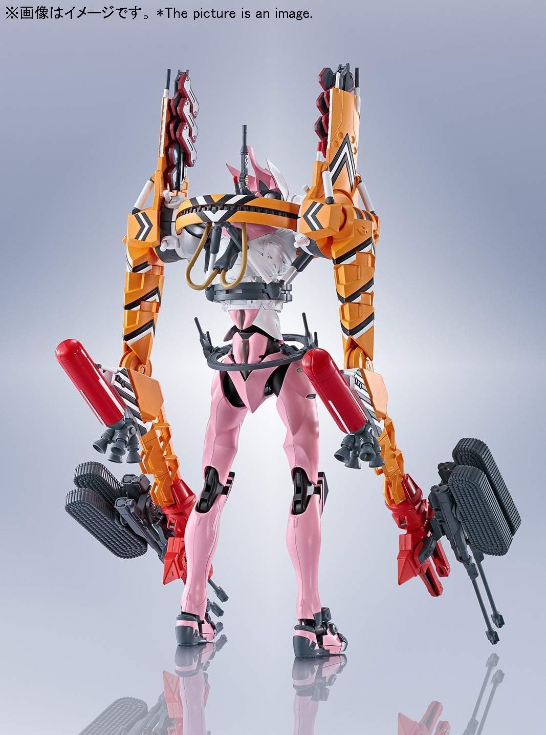 Robot Spirits Evangelion [Side EVA] Evangelion Unit 8 Beta, Temporary Combat Mode, Approx. 6.7 inches (170 mm), ABS & PVC Pre-painted Action Figure