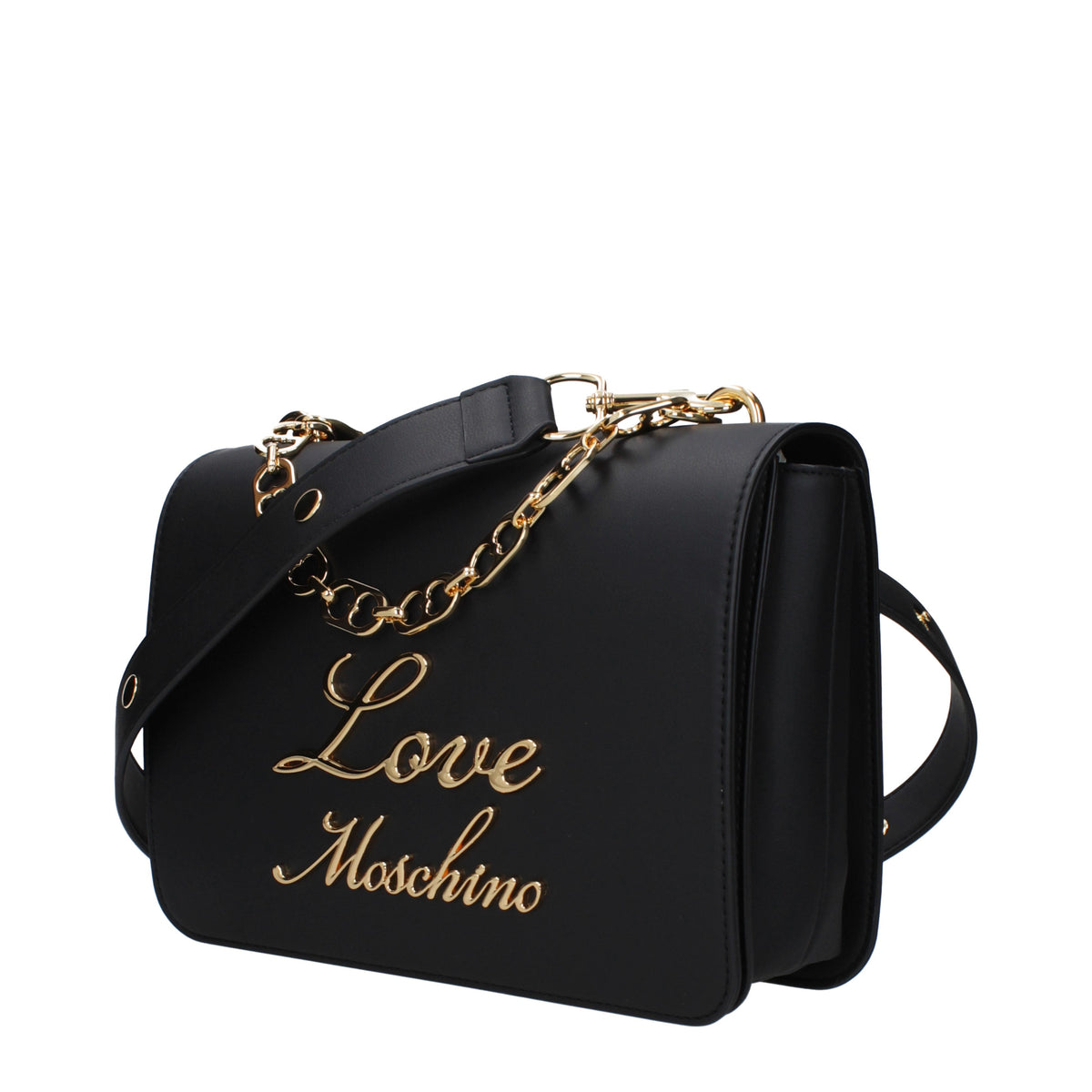 Moschino モスキーノのハンドバッグが大好きな女性ポリウレタンブラック - Image 6